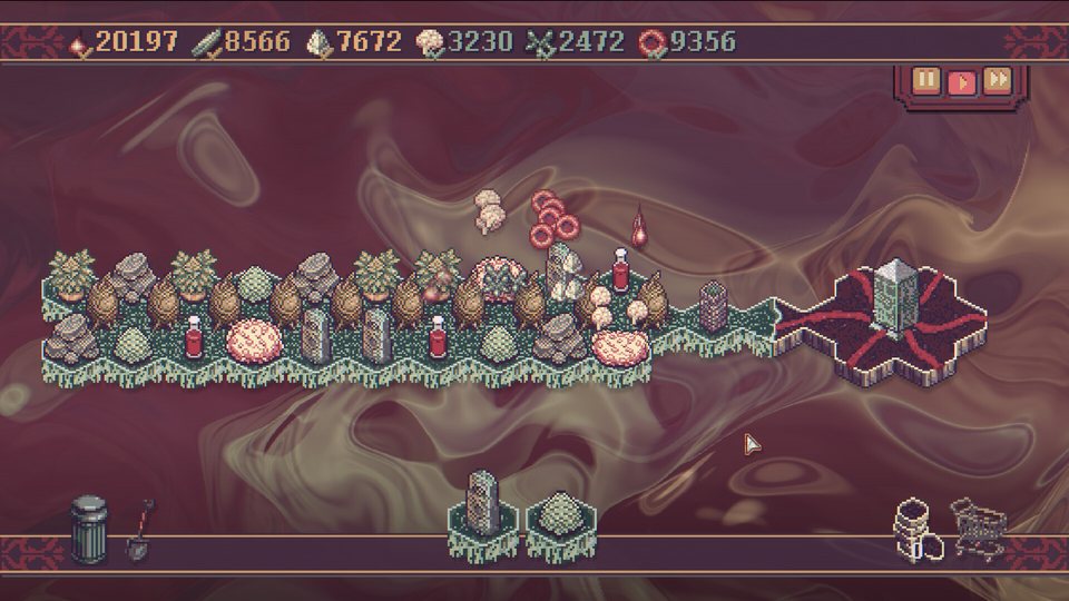 A long chain of tiles on the Spiral map
