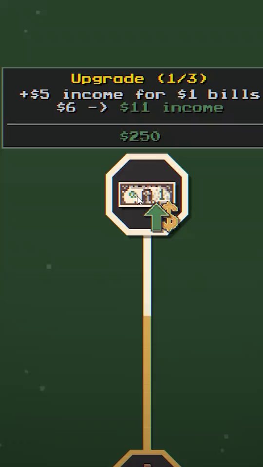 The skill tree growing as upgrades are bought